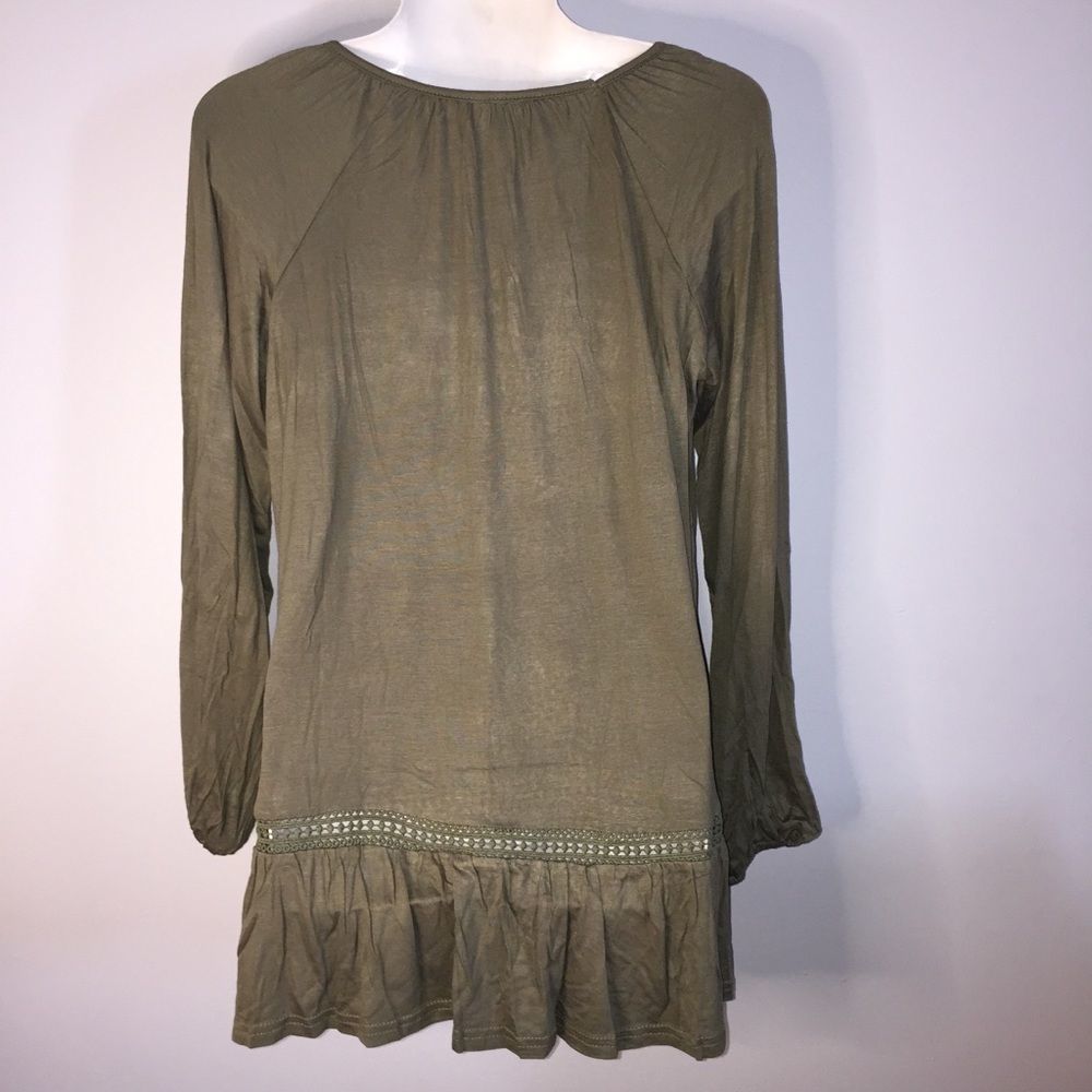Forgotten Grace Crochet Trim Blouse - Picture 4 of 6